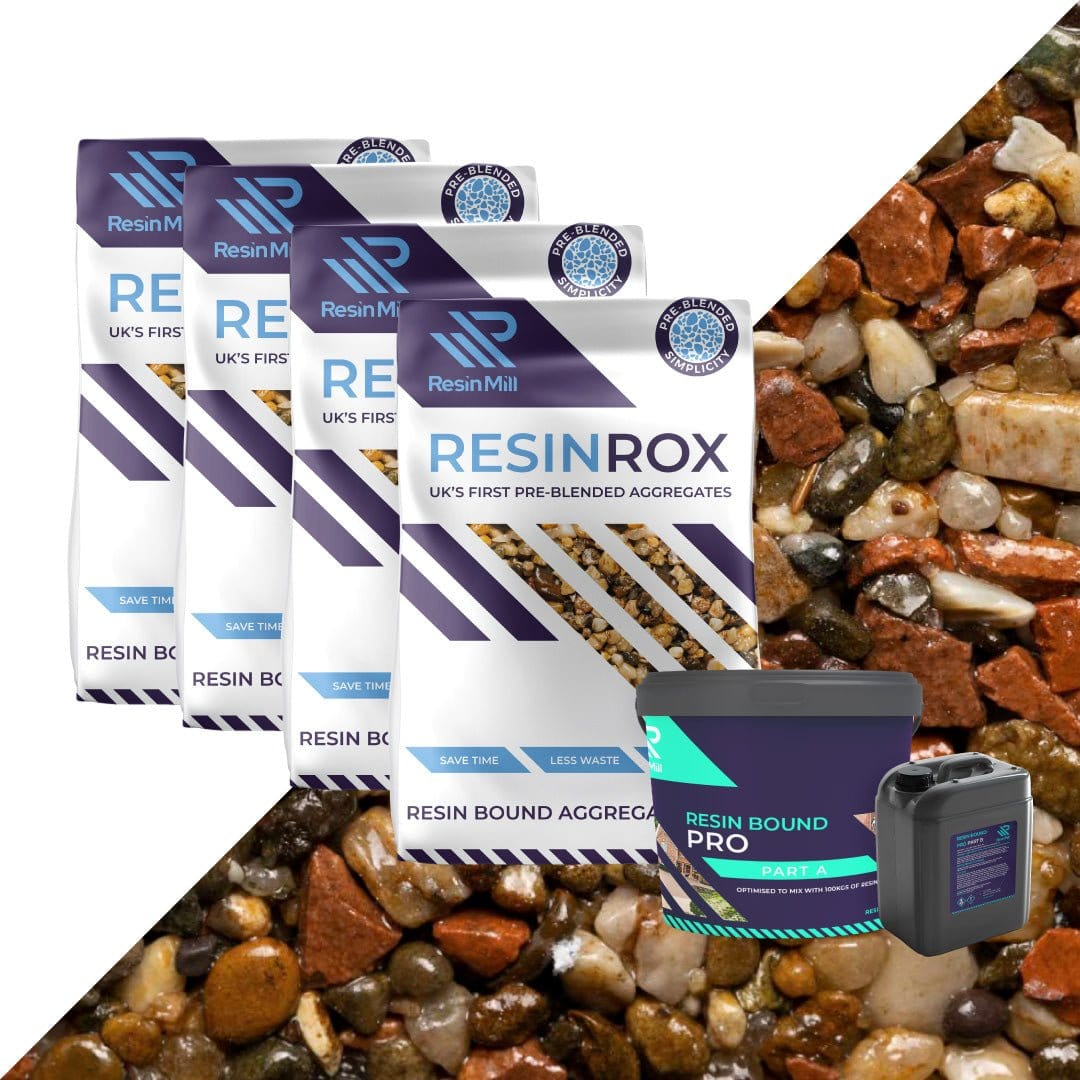 Evening Rose Non-UV Resin Bound Mix - Resin Mill