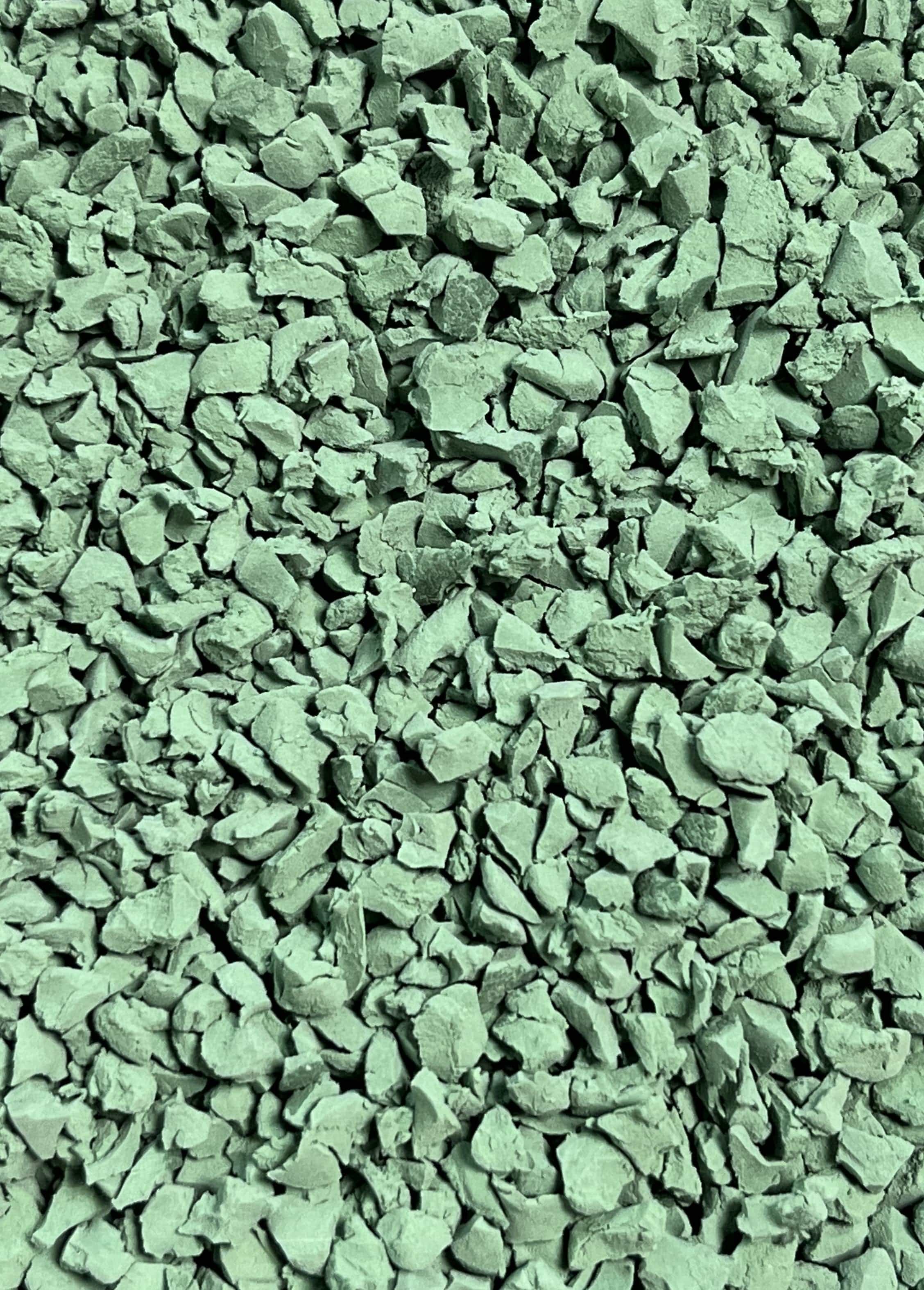 Green Rubber Crumb EPDM 1 - 4mm 25kg - Resin Mill