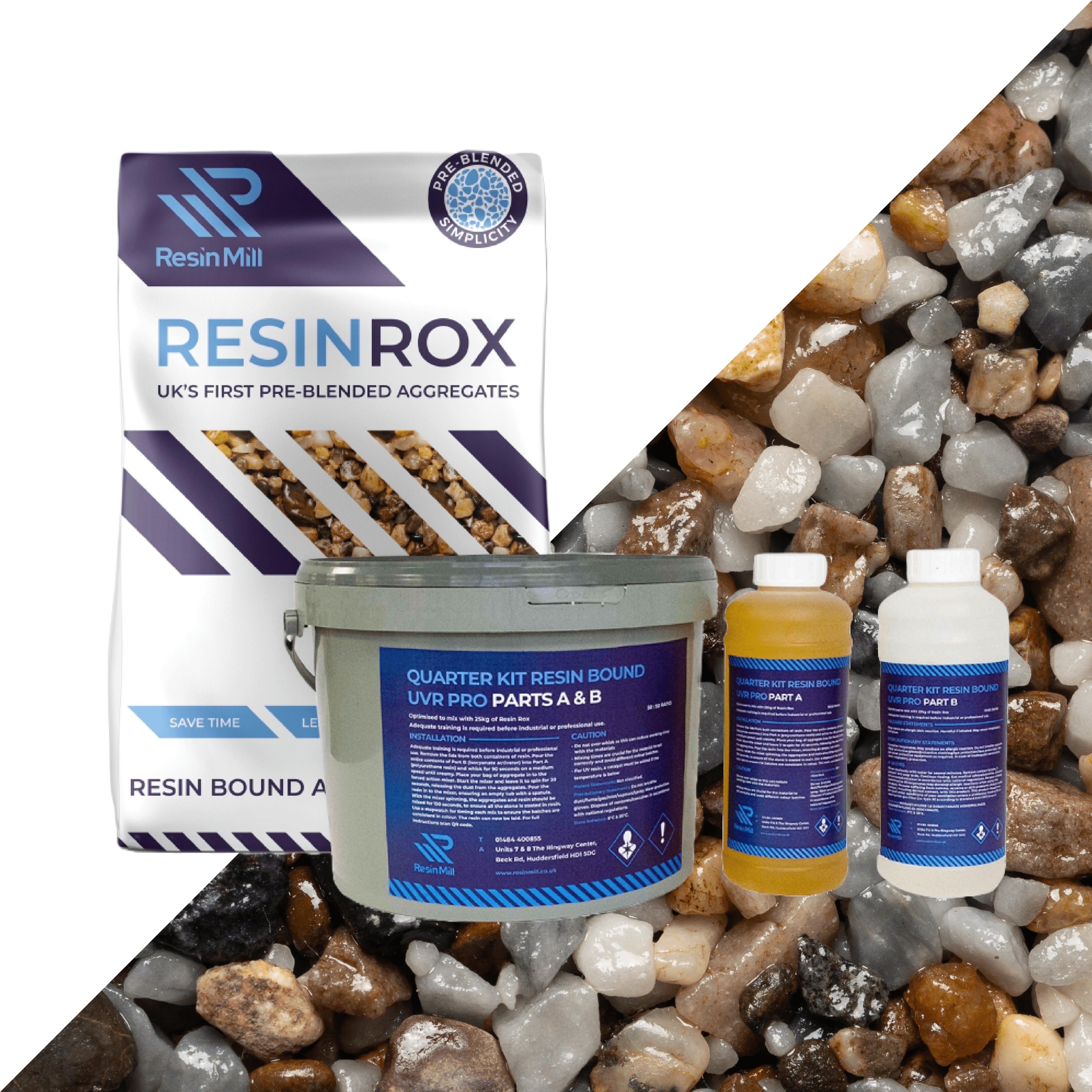 Quarter Kit UV Cedarwood 1 - 5mm - Resin Mill