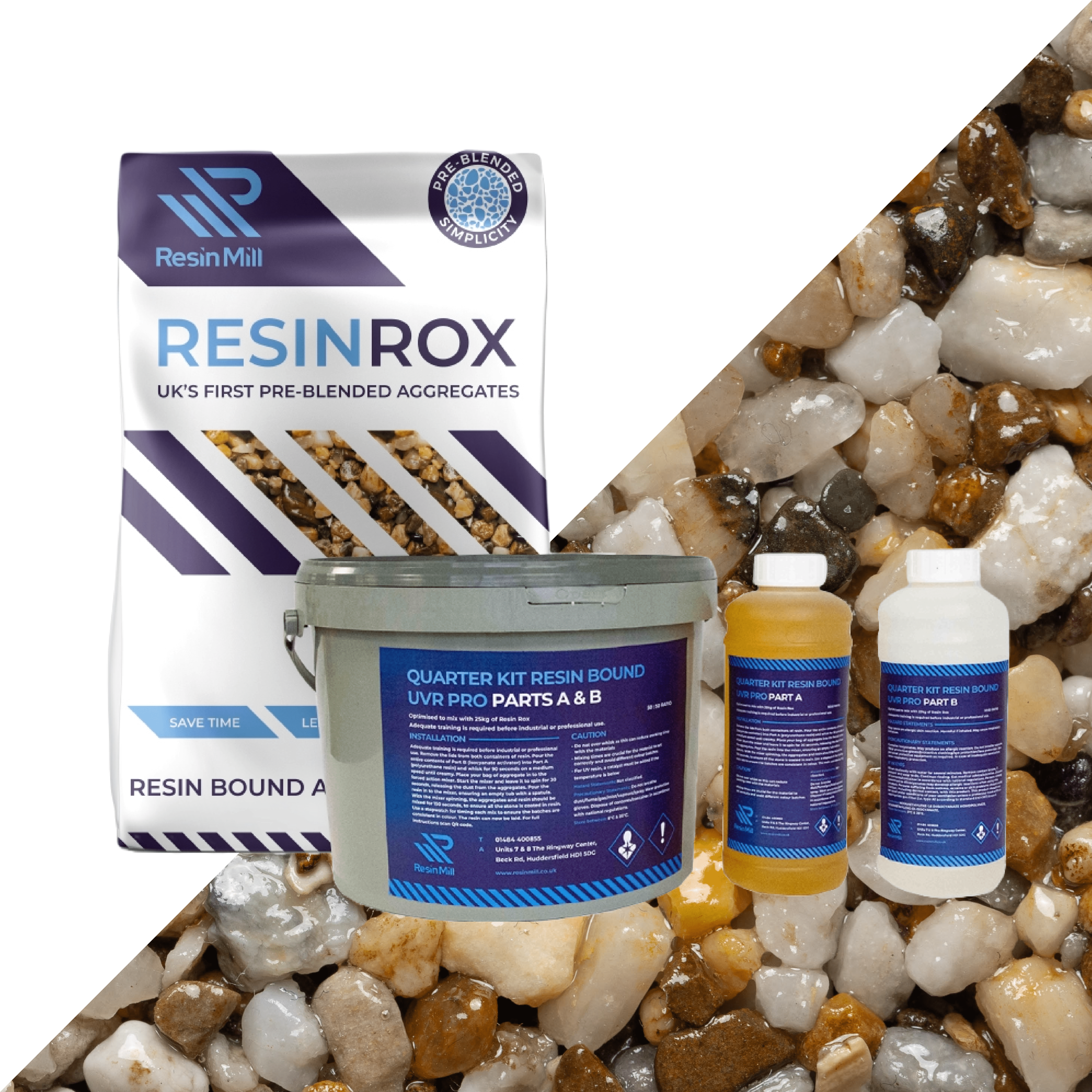 Quarter Kit UV Cotswold 1 - 5mm - Resin Mill