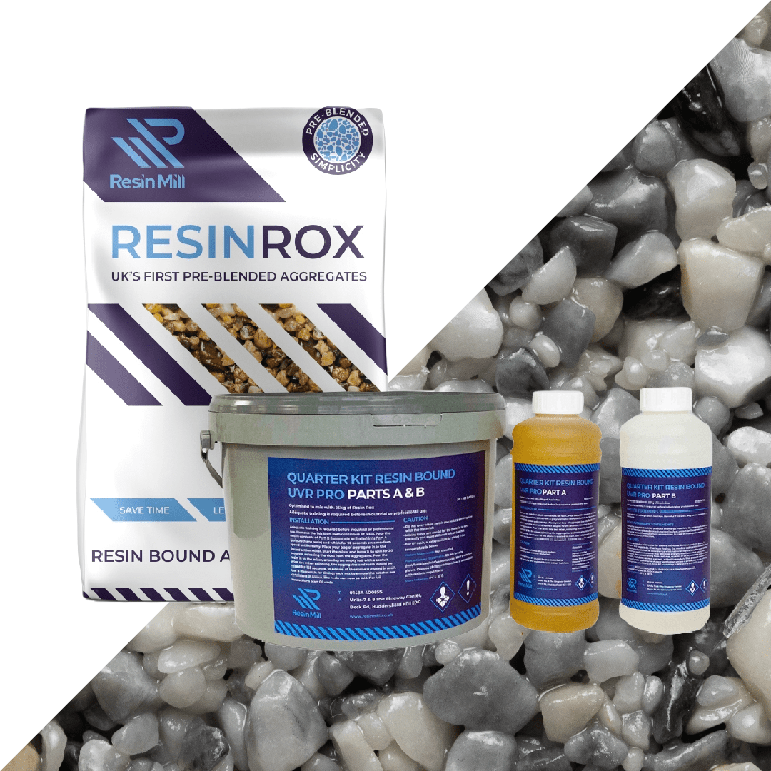 Quarter Kit UV Dove Grey 1-5mm - Resin Mill